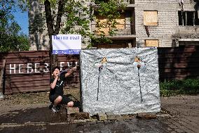 Dobropillia in eastern Ukraine